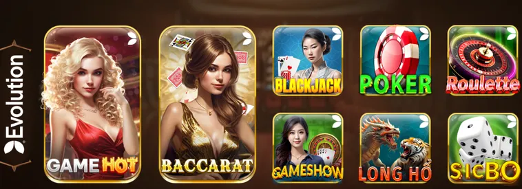 Casino Evolution Live Tại Iwin Club Trải Nghiệm Sòng Bài Đẳng Cấp Thế Giới