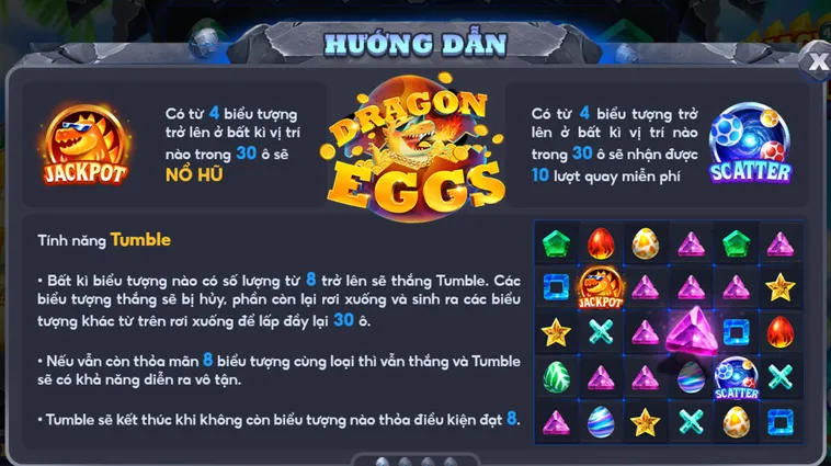 Nổ Hũ Dragon Eggs Tại Iwin Club Siêu Phẩm Săn Jackpot Giá Trị Khủng
